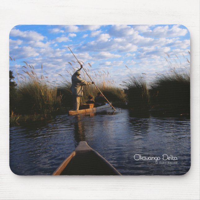 Okavango Delta Mouse Pad (Front)
