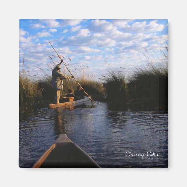 Okavango Delta Photo Magnet (Front)
