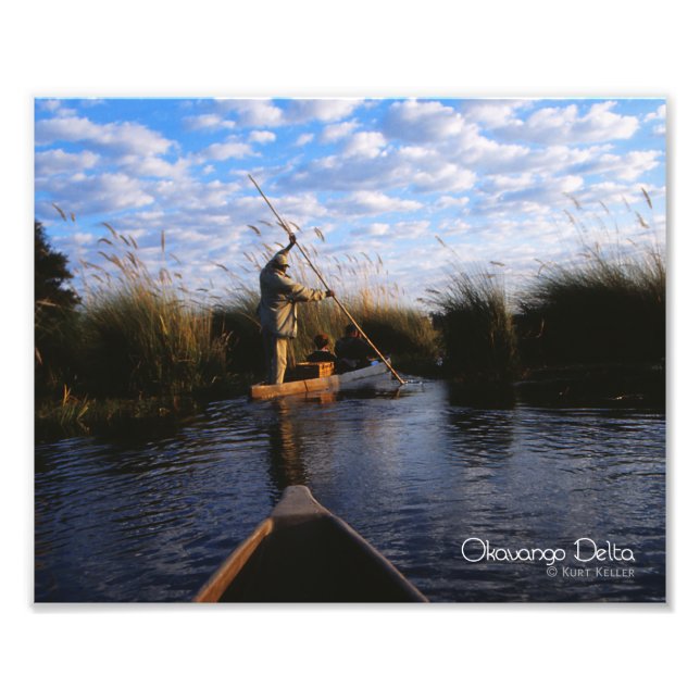 Okavango Delta Photo Print (Front)