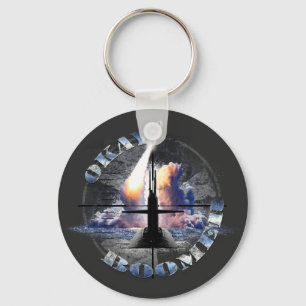 OKAY BOOMER US Navy Nuclear Sub Force Magnet Key Ring