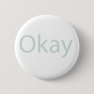 Okay Button Badge