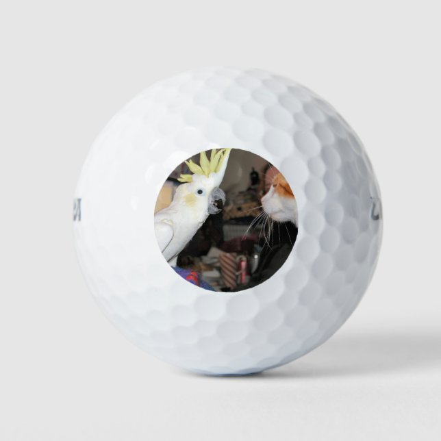 Okay...make myself look big golf balls (Front)