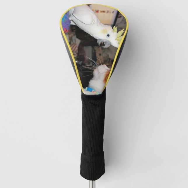 Okay...make myself look big golf head cover (Front)