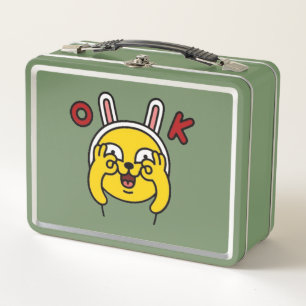 OKAY METAL LUNCH BOX