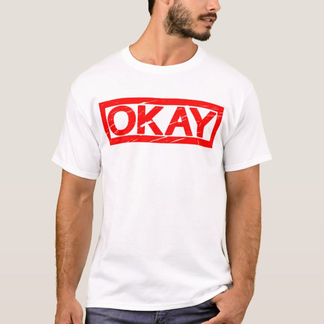 Okay Stamp T-Shirt (Front)