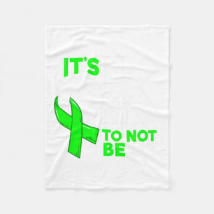 Okay To Not Be Okay Mental Health Awareness Women Fleece Blanket
