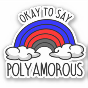 Okay to say polyamorous