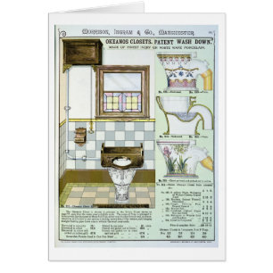 Okeanos Closets from a catalogue of sanitary wares