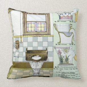 Okeanos Closets from a catalogue of sanitary wares Cushion