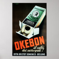 OKEBON CAFFE Instant Italian Coffee Beverage Ad