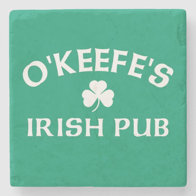 O'Keefe's Irish Pub  Stone Coaster (Front)