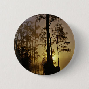 Okefenokee National Wildlife Refuge, Georgia 6 Cm Round Badge