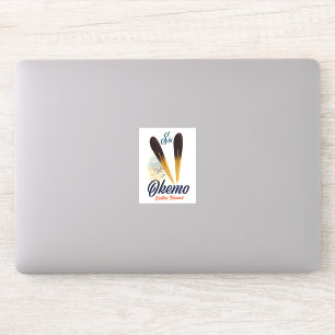 Okemo Ludlow Vermont ski poster