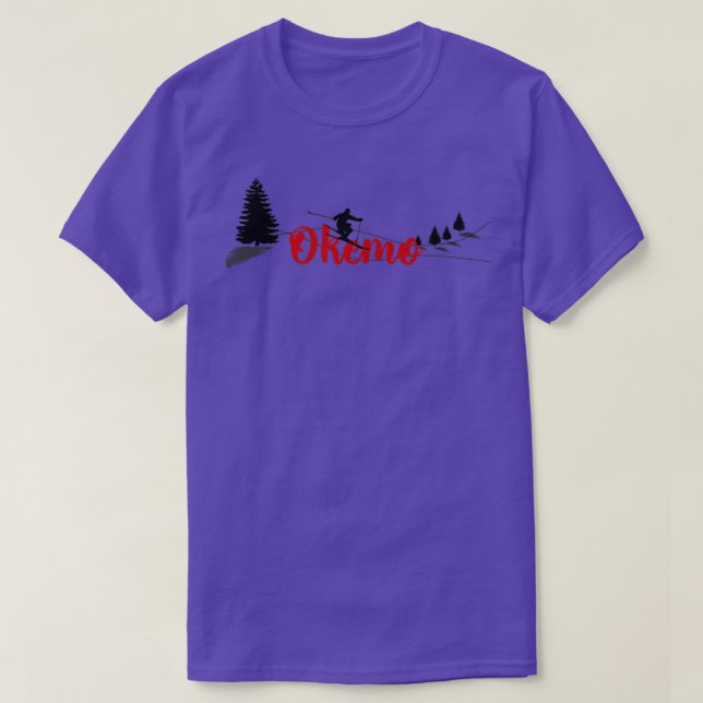 Okemo Ski Long T-Shirt (Design Front)