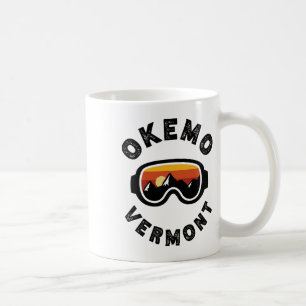 Okemo Skiing Ski Snowboarding In Vermont, New Engl Coffee Mug