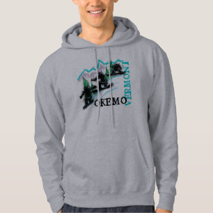 Okemo Vermont snowboarders hoodie