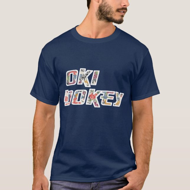 Oki Dokey Bingata T-Shirt (Front)