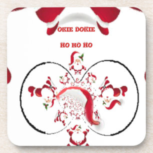Oki Dokie Santa! Coaster
