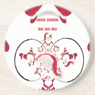 Oki Dokie Santa! Coaster