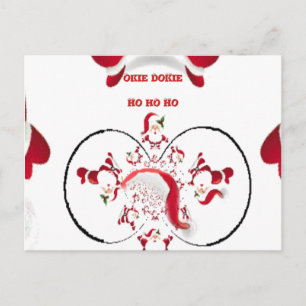 Oki Dokie Santa! Holiday Postcard