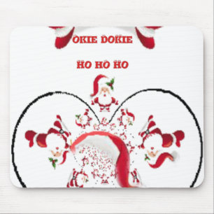 Oki Dokie Santa! Mouse Pad