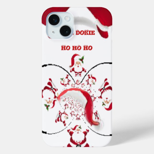 Okie Dokie hohoho Santa Christmas special Case-Mate iPhone Case (Back)