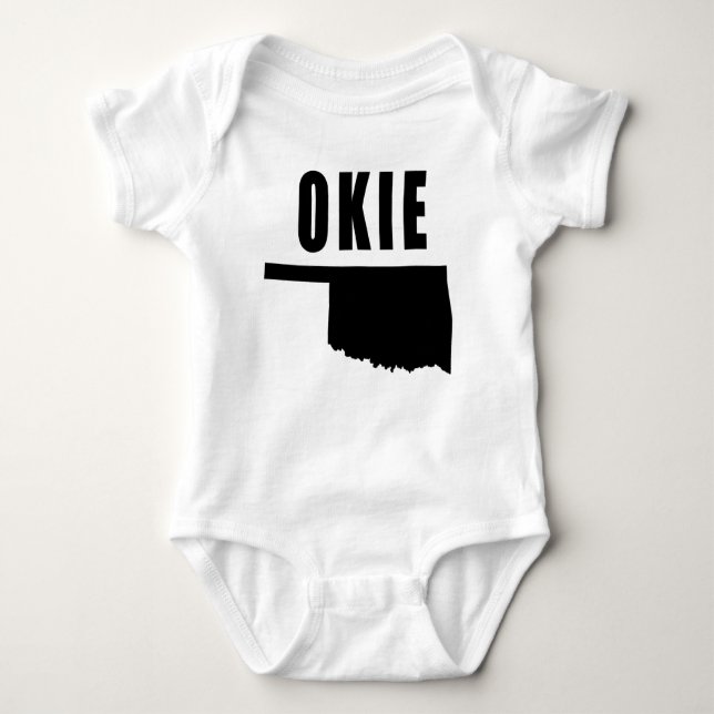 OKIE Oklahoma Baby Bodysuit (Front)