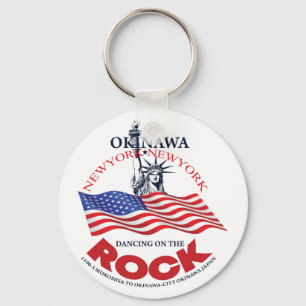 Okinawa Club Newyork Newyork Keychain