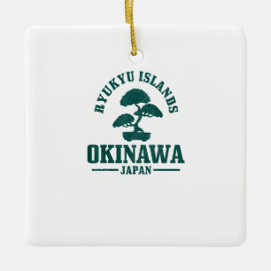 Okinawa Japan Bonsai Japanese Ryukyu Islands Gift Ceramic Ornament