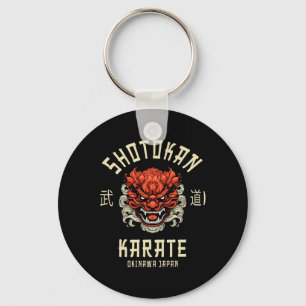 Okinawa Japan Dojo Shotokan Karate  Key Ring