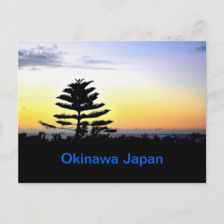Okinawa Sunset Postcard