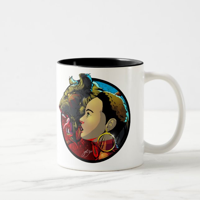 Okira with Pet Mug (Right)