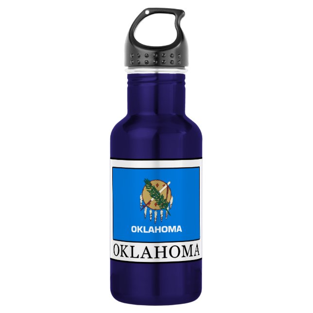 Oklahoma 532 Ml Water Bottle (Front)
