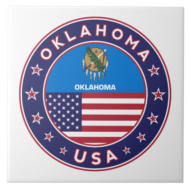 Oklahoma Ceramic Tile (Front)