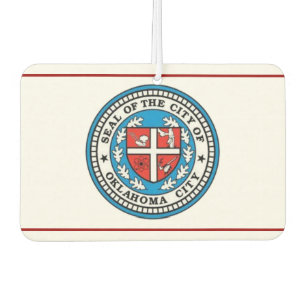 Oklahoma City flag Car Air Freshener