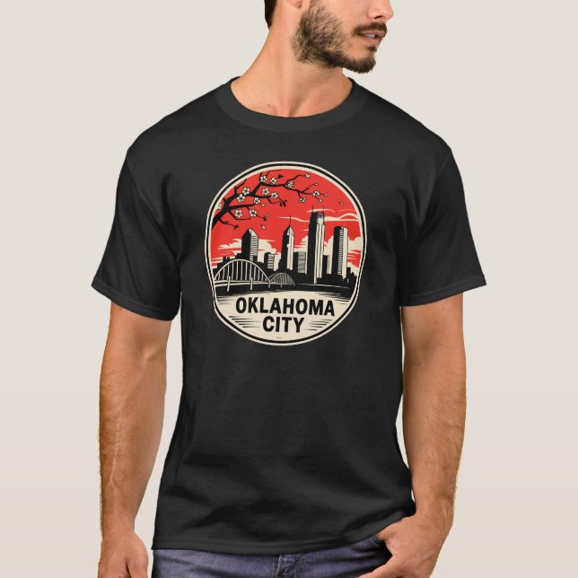 Oklahoma City Oklahoma USA T-Shirt (Front)