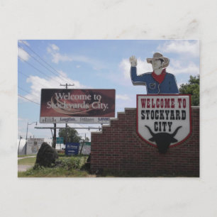 Oklahoma City Stockyards Postcard