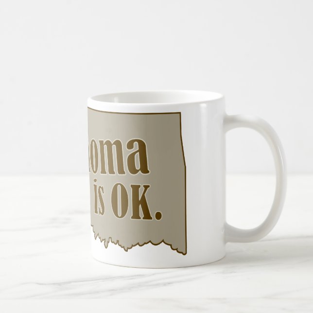 Oklahoma Coffee Mug (Right)