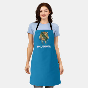 Oklahoma flag apron