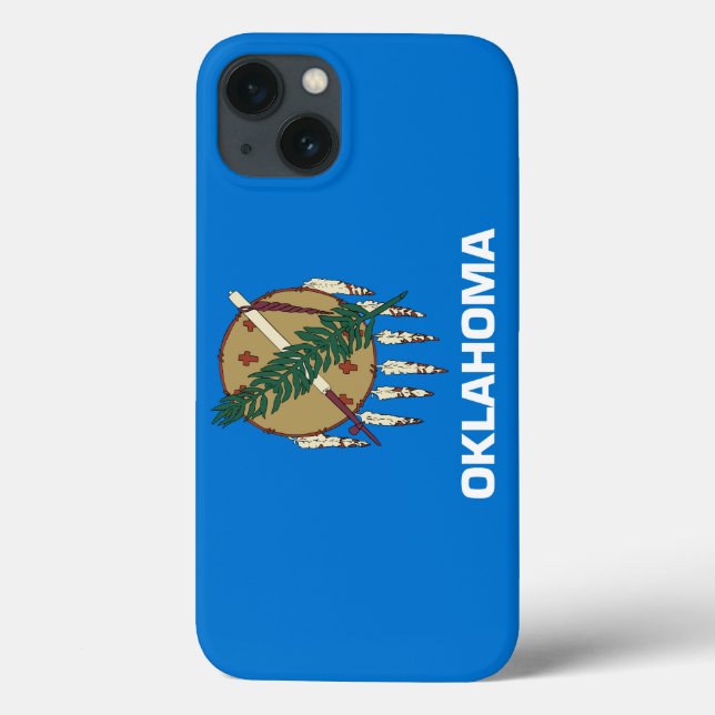 Oklahoma Flag Case-Mate iPhone Case (Back)