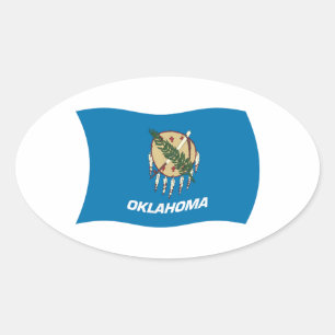 Oklahoma Flag Sticker