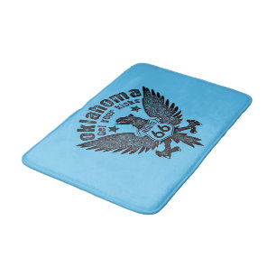 Oklahoma Get Your Kicks  Bath Mat