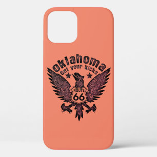Oklahoma Get Your Kicks iPhone 12 Case