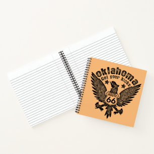 Oklahoma Get Your Kicks Notebook