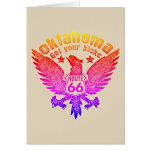 Oklahoma Get Your Kicks Route 66 with Ipanema filt