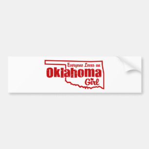 Oklahoma Girl Bumper Sticker