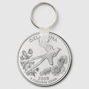 Oklahoma Key Ring
