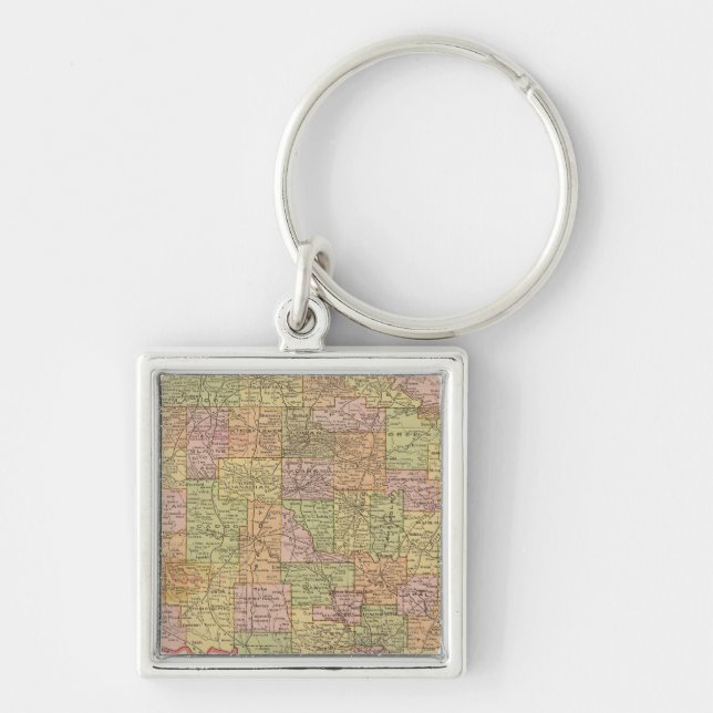 Oklahoma Key Ring (Front)
