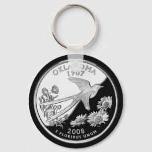 OKLAHOMA KEY RING