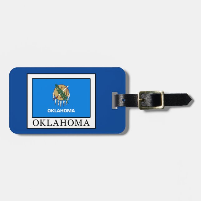 Oklahoma Luggage Tag (Front Horizontal)